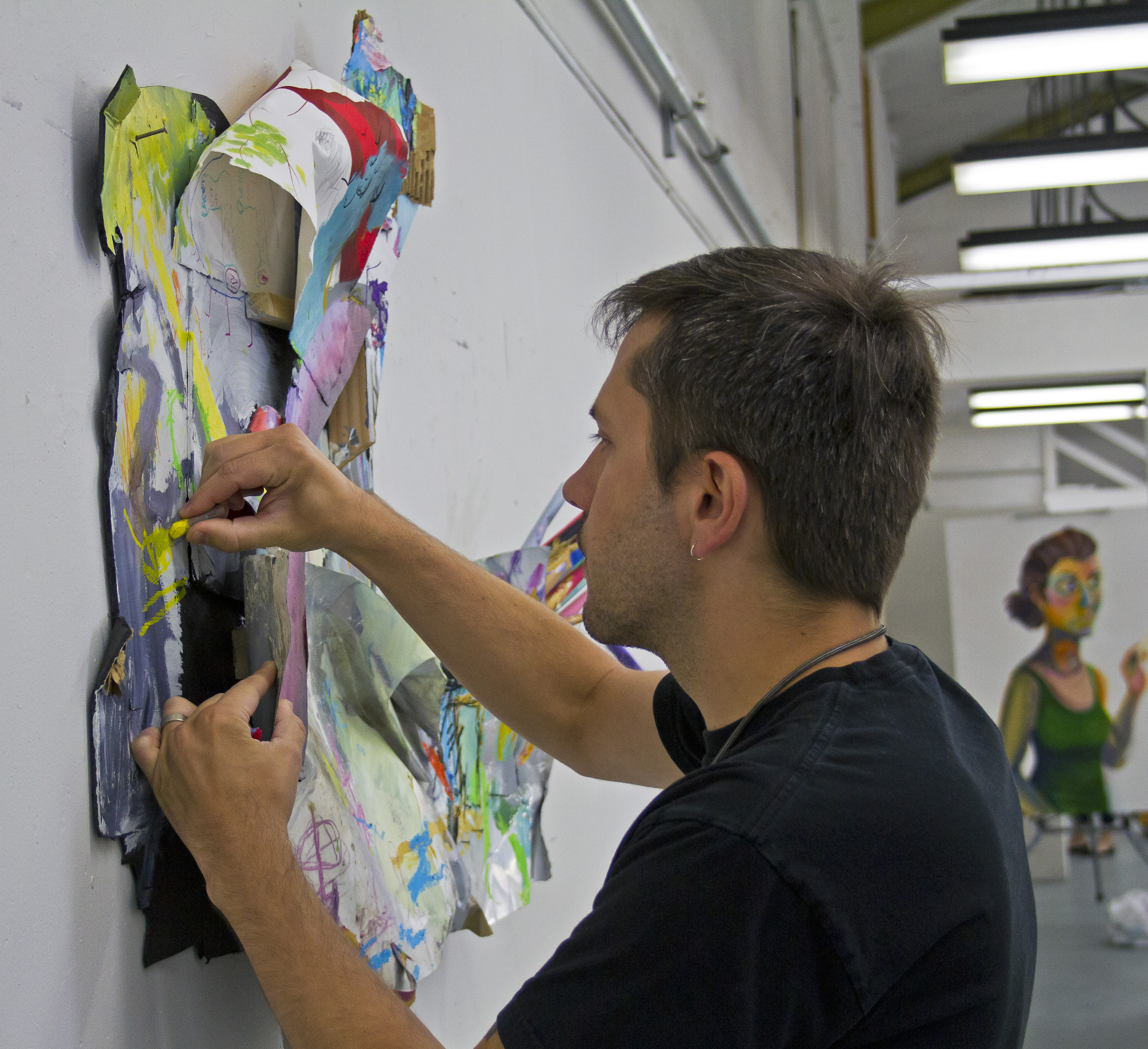 James Angelo painting